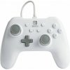 Káblový ovládač PowerA pre Nintendo Switch, Matte White 1517033-01