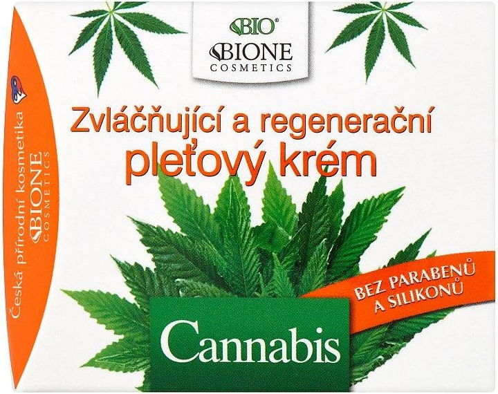 BC Bione Cannabis zvláčňujúci a regeneračný pleťový krém 51 ml