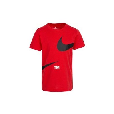 Nike boys split swoosh tm 86I012-U10 červená