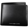 Kožená peňaženka Tommy Hilfiger čierna, pánska 12 x 10 cm