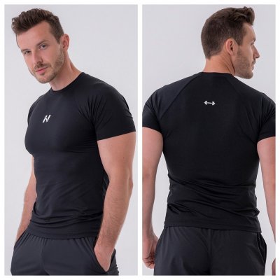 Nebbia pánske funkčné tričko Slim-fit 324 black