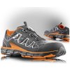VM FOOTWEAR LOUISIANA 6335-S1P / Bezpečnostná textilná poltopánka S1P BOA - čierna/oranžová 47
