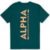 Alpha Industries BACKPRINT T Force Green tričko pánske Farba: zelená, Veľkosť: XL