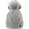 Fashionweek Dámska zimná čiapka s brmbolcom WOOL-ALICE Farba: Šedá, Veľkosť: Universal