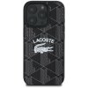 Lacoste Blend Monogram MagSafe pre iPhone 16 Pro Black (LCHMP16LPIGK)