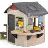 Domček so zvončekom pri dverách Mud Cooking House Life Smoby s pracovným pultom rozšíriteľný s UV filtrom od 24 mes