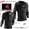 Leatt Body AirFlex Stealth chránič hrudi, čierna, L
