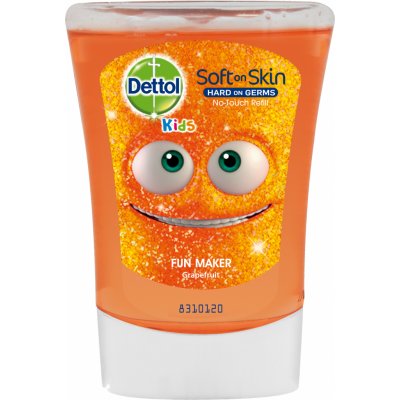 Dettol Kids náplň do bezdotykového dávkovača mydla Zabávač 250 ml