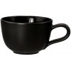 Sada 6 šálok na espresso 90 ml, čierny porcelán Seltmann
