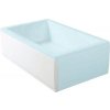 Čelný panel Polysan Deep plain 83626 L 1000x360 mm biela