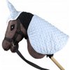 Deka a ušiak Skippi pre Hobby Horse - modrá - univerzálna veľkosť