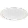Zapustené stropné svietidlo Kanlux 24 W s integrovaným LED zdrojom 29,6 cm, biele