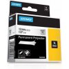 Dymo Rhino 622289, 12mm x 5,5m, čierna tlač/priehľadný podklad, originálna páska
