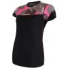 SENSOR MERINO IMPRESS dámske tričko kr.rukáv čierna / camo Veľkosť: M