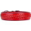 Kay-line kožený obojok Red Pepper veľ. 65 (50-57 cm)