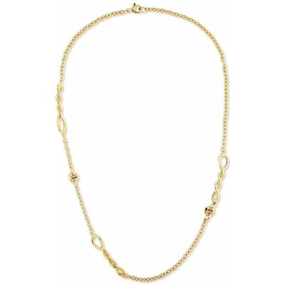 Tommy Hilfiger Luxusné pozlátený náhrdelník z ocele 2780514
