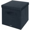Leitz úložný box s vekom 33 x 38 x 32.5 cm tmavosivé