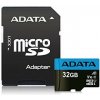 ADATA MicroSDHC 32GB UHS-I 100/ 25MB/ s + adapter (AUSDH32GUICL10A1-RA1)