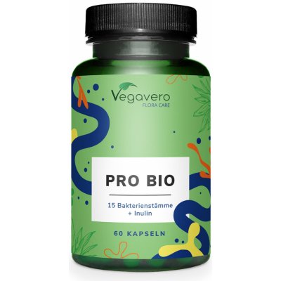 VEGAVERO Pro-bio plus inulín 60 kapsúl