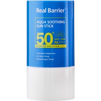 Real Barrier Aqua Soothing Sun Stick SPF50+ Hydratačný SPF krém v tyčinke 21 g