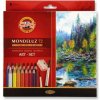 Pastelky KOH-I-NOOR Mondeluz, akvarelové, sada 72 ks