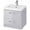 Cersanit Lara umývadlo so skrinkou 49.4 cm sivá S801-212-DSM