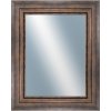 DANTIK - Zrkadlo v rámu, rozmer s rámom 40x50 cm z lišty TRITON široký meď (2951)
