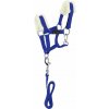 EQUITHÉME Set ohlávky a vodítka Pony Academy mini royal blue