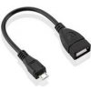 Kábel GoGEN USB/micro USB, OTG čierny