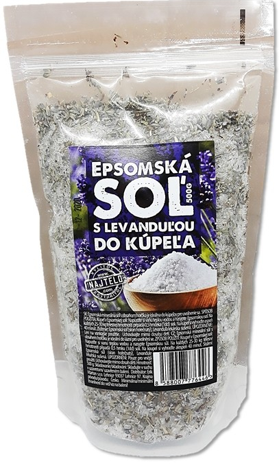 Najtelo Epsomská soľ s levanduľou do kúpeľa 500 g od 2,19 € - Heureka.sk