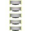 Philips Norelco OneBlade QP250/50, Holiaca čepeľ, Zelená, Strieborná, Philips, OneBlade