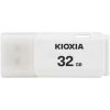 Kioxia USB flash disk, USB 2.0, 32GB, Hayabusa U202, Hayabusa U202, biely, LU202W032GG4