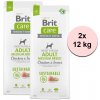 Brit Care Sustainable Adult Medium Breed Chicken & Insect 2 x 12 kg