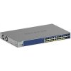 Netgear 24-Port Gigabit Ethernet, PoE+, Smart Switch, 4 SFP+ Ports (190W) - GS728TXP GS728TXP-300EUS NetGear