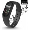 Luxria SmartWatch M5 Pro Music - Inteligentný náramok Farba: Čierna so vstavaným reproduktorom a prehrávačom