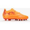 KIPSTA Detské futbalové kopačky Viralto III FG šnurovacie oranžové 35