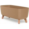 PROSPERPLAST Kvetináč GRACIA CASE ECO WOOD naturo 58cm