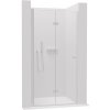 CERANO - Sprchové zalamovacie dvere Volpe L/P - 6 mm - chróm, transparentné sklo - 70x190 cm