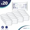 Aquafloow 20x vodný filter AquaFloow Maxi pre kanvice Brita, Dafi, AquaPhor, Wessper - náhrada za Brita Maxtra Plus, +, PRO