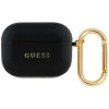 Puzdro Guess PU Grained Classic Logo pre AirPods Pro, čierna