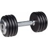 Jednoručná činka inSPORTline ProfiST 12,5 kg