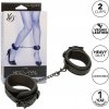 Calexotics - nocturnal ankle cuffs leather adjustable black