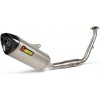Výfuk Akrapovič Yamaha R125, YZF-R15 21-24 Racing Line (Titanium) S-Y125R8-HZT