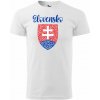 Vtipné tričko Slovensko znak n. Farba: Biela, Veľkosť: 3XL