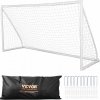 VEVOR Futbalová bránka PVC 371 x 121,5 x 183 cm