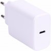 KOMA USB3 - Napájací USB-C adaptér 20W pre Apple iPhone / iPad, rýchlonabíjací, biely