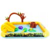 Vodné ihrisko pre deti bazén so šmykľavkou žltá