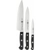 ZWILLING 36130-003-0 Set de 3 Couteaux, Acier Inoxydable, Noir, 34 x 14 x 3 cm 3 kusov Sada nožov