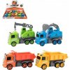 Teddies Auto stavební kov/plast na setrvačník 12cm