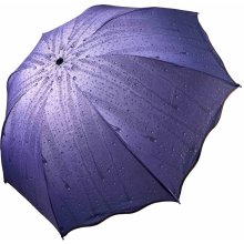 Dáždnik kvapky vody fialová